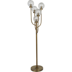 Libra Interiors Wellesley 5 Globe Floor Lamp