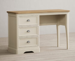 Madley Oak and Cream Painted Dressing Table