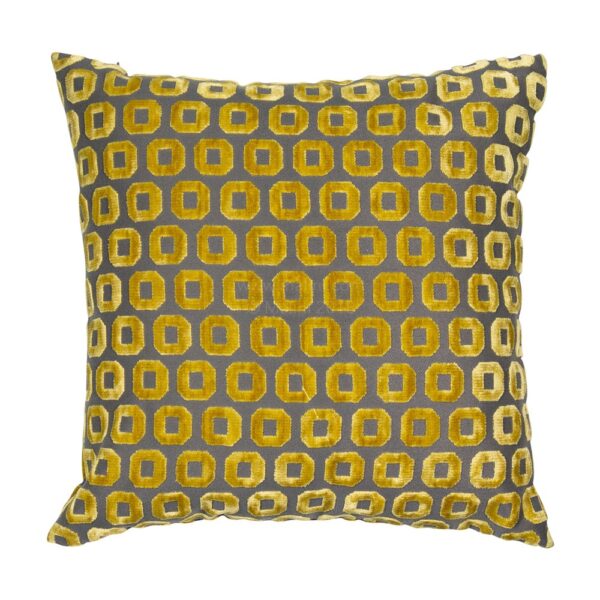 Malini Bentley Textured Cushion in Mustard | Outlet / Small