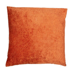 Malini Bingham Velvet Cushion in Burnt Orange | Outlet / Small