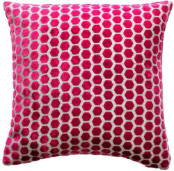 Malini Large Jorvik Cushion in Fuschia | Outlet