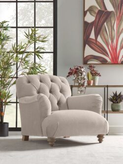 Margeaux Armchair - Birch Linen Cotton Blend 2