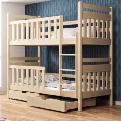 Meaford Wooden Bunk Bed Without Mattress In Pine