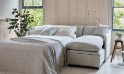 Norbury 2 Seater Chaise Sofa Bed