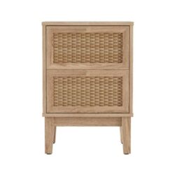 O&Co Lyon Bedside Table in Oak