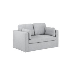 O&Co Oxwich 2 Seater Sofa in Light Grey