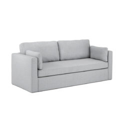 O&Co Oxwich 3 Seater Sofa in Light Grey