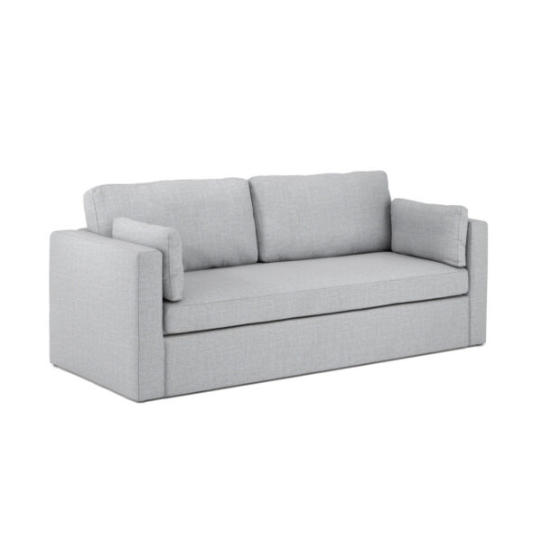 O&Co Oxwich 3 Seater Sofa in Light Grey