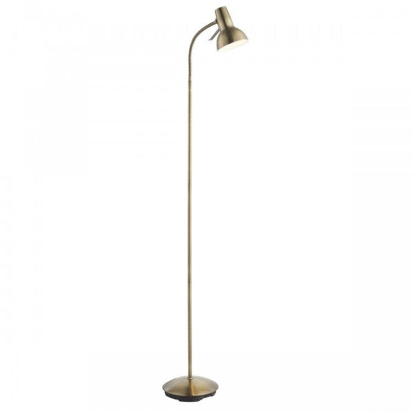Olivia's Alaia Floor Lamp Antique Brass