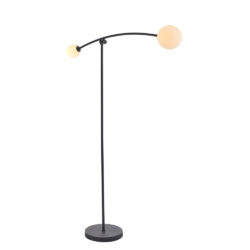 Olivia's Maria Floor Lamp in Black