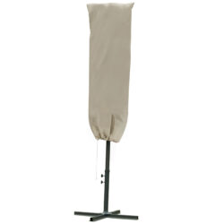 Outsunny Cantilever Umbrella Cover Outdoor Parasol Protector Weatherproof Garden Patio with Rod, Zipper Aosom UK