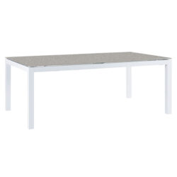 Pengta Outdoor 225cm Ceramic Top Dining Table In Stone