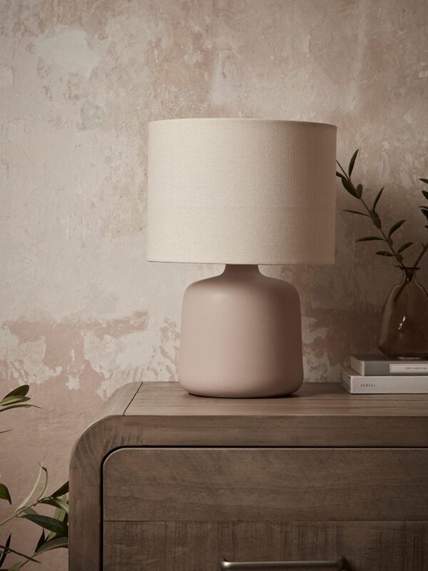 Posy Table Lamp - Soft Blush