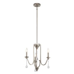 Quintiesse Karlee 3 Light Chandelier