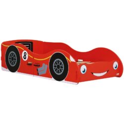 Racing Car - Children's Toddler Bed - Red - Wood - 70x140cm - Happy Beds