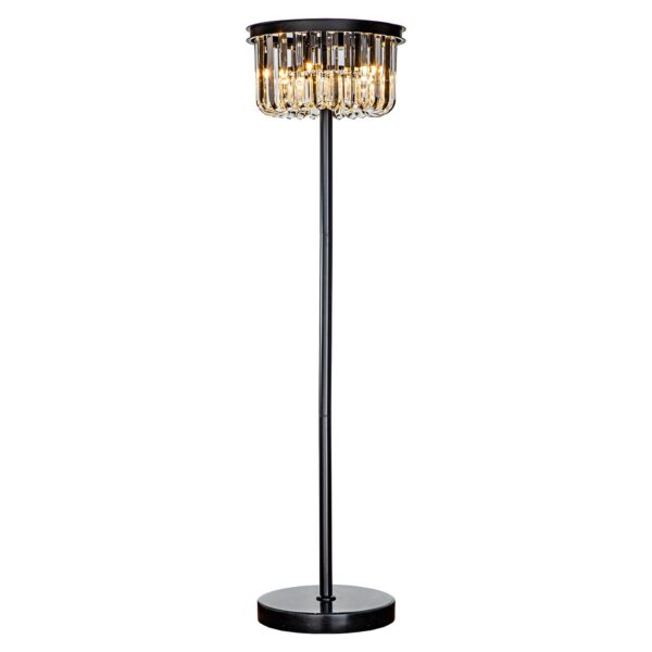 Richmond Interiors Dagmar Black Floor Lamp