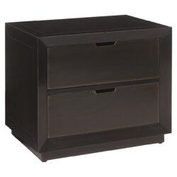 Richmond Interiors Dante 2 Drawer Bedside Table