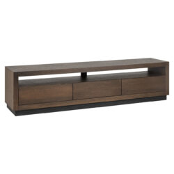 Richmond Interiors Oakura TV-Unit 3-Drawers in Brown