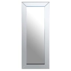 Sanford Small Rectangular Wall Mirror With Bevelled Sides