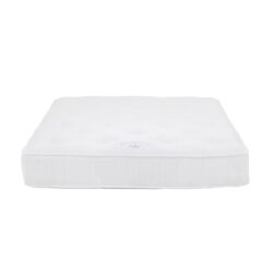 Saratoga 1000 Fabric King Size Pocket Mattress In White