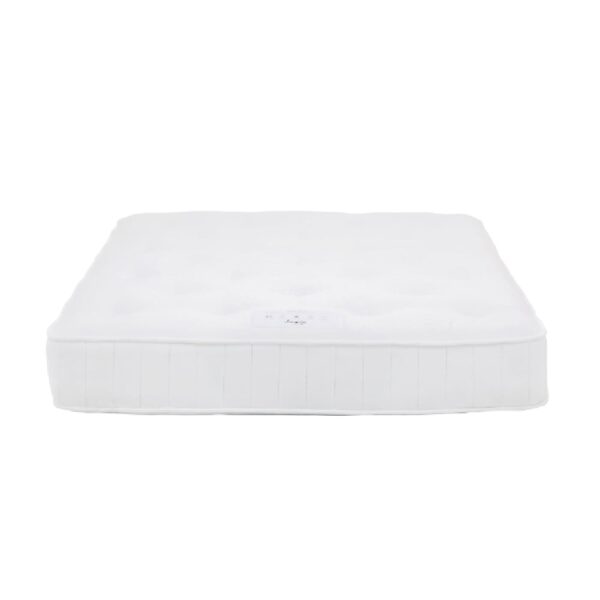 Saratoga 1000 Fabric Super King Size Pocket Mattress In White