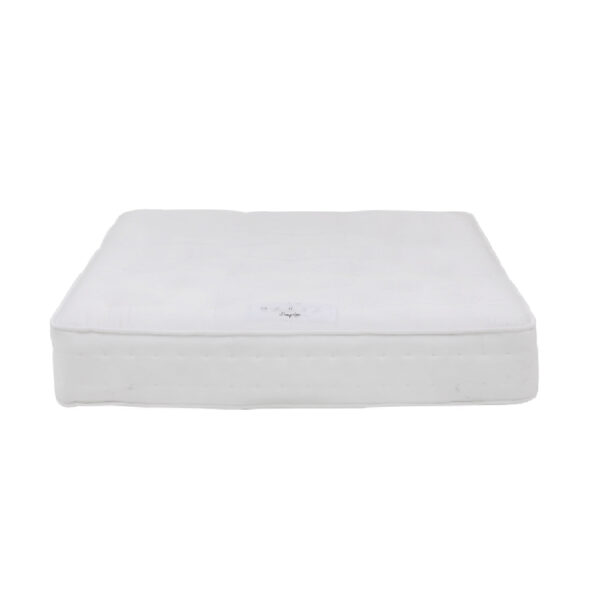 Saratoga 1400 Fabric King Size Pocket Mattress In White