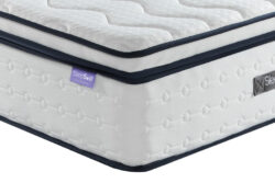 SleepSoul Space 2000 Pocket Memory Pillow Top Mattress, Double