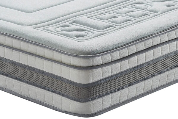 SleepSoul Wish 3000 Series Pocket Cool Gel Mattress, Single