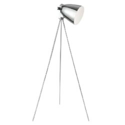 Study Steel Floor Lamp In Chrome
