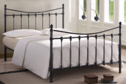Time Living Florida Black Bed Frame, Single