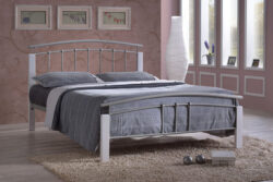 Time Living Tetras White Bed Frame, Single