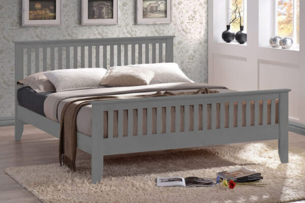 Time Living Turin Grey Bed Frame, Single