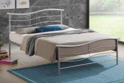 Time Living Waverley Silver Bed Frame, Single