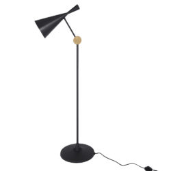 Tom Dixon Beat Floor Lamp Black / Black