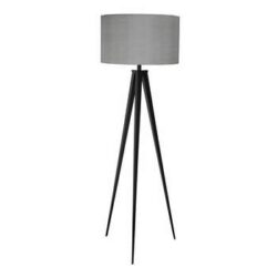 Zuiver Tripod Floor Lamp Grey - Metal Base / Black/Grey / Metal Base