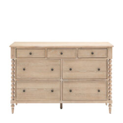 Abingdon 7 Drawer Chest of Drawers - Natural
