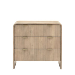 Catala 3 Drawer Chest of Drawers - Grey