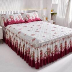 Easylife Rose Garden Bedspread, Size Queen