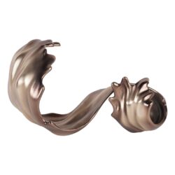 Libra Interiors Montrose Decorative Scroll Sculpture - 50x28cm