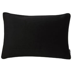 Luxe Rectangle Cushion - Black