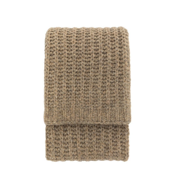 Melange Knit Throw - Oatmeal
