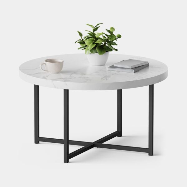 Mosley Faux Marble Coffee Table