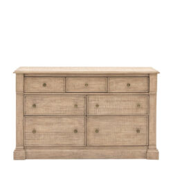 Newbury 7 Drawer Chest of Drawers - Natural
