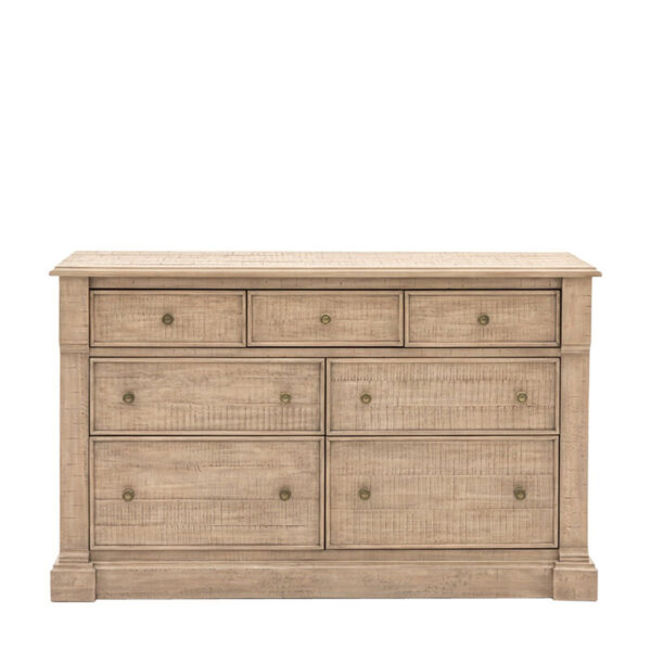 Newbury 7 Drawer Chest of Drawers - Natural