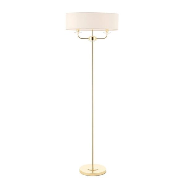Nyla Floor Lamp - Brass
