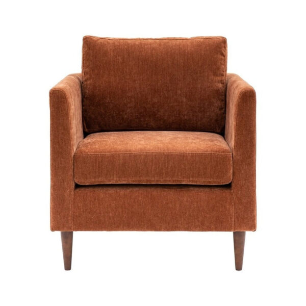 Olivia's Studio Chesterfield Armchair in Rust