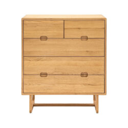 Olivia's Studio Croft 5 Drawer Chest in Natural