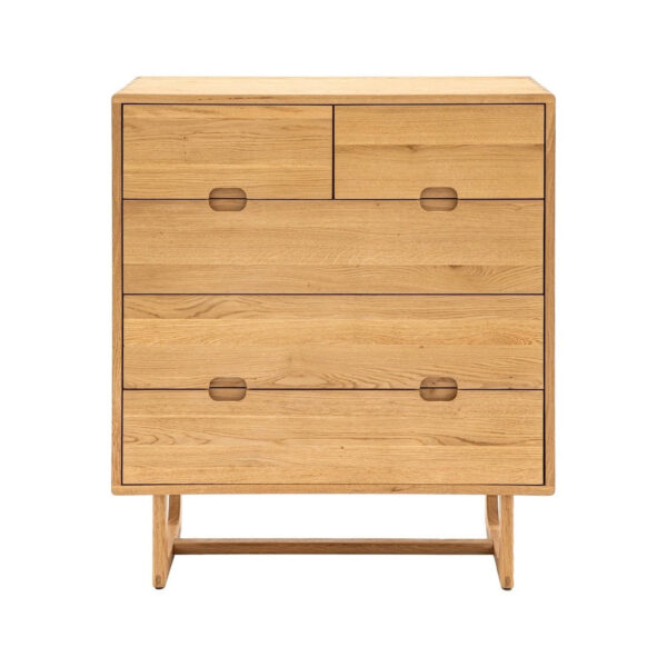 Olivia's Studio Croft 5 Drawer Chest in Natural