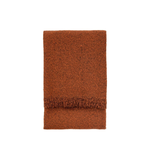 Olivia's Studio Melange Acrylic Throw in Rust