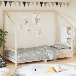 Ringgold 90x200cm Wooden Children Bed In Natural
